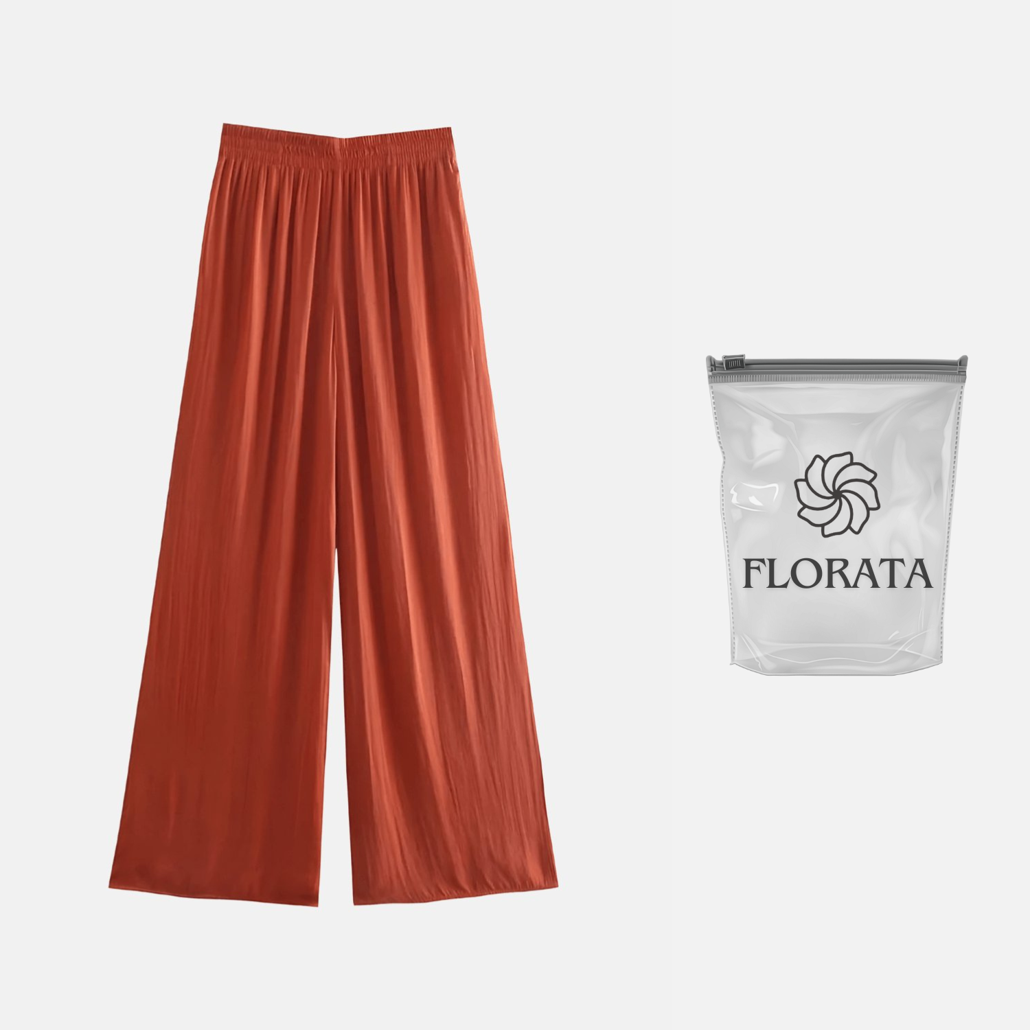 Elegant Cocoa Pants - FLORATA